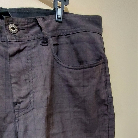 Prana Brown Plaid Shorts - Picture 2 of 4